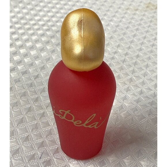 Nina Ricci Deci Dela Red Patent Tote Bag With .17 Fl Oz Mini Perfume Vtg 1994 - Picture 13 of 16